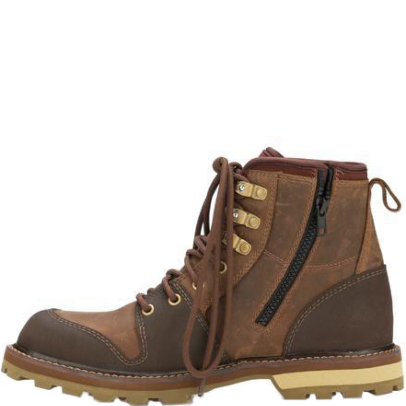 Men's Leather Lineman Lace Up Boot - Image 6